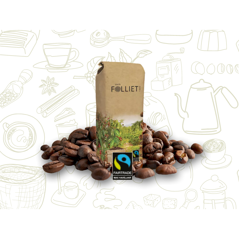 Mélange Café Moka - 100% arabica, bio et équitable - Grains - 1 kg – Cafés  Dagobert