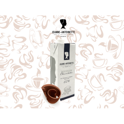 Chocolat Jeanne-Antoinette BRIQUE DE 1 L
