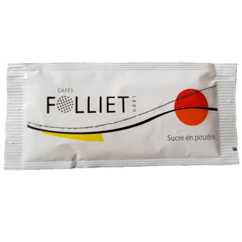 Petit sachet de sucre POUDRE X1000 - Des produits professionnels pour les  particuliers par Folliet